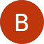 A simple orange circle with the letter B in white.